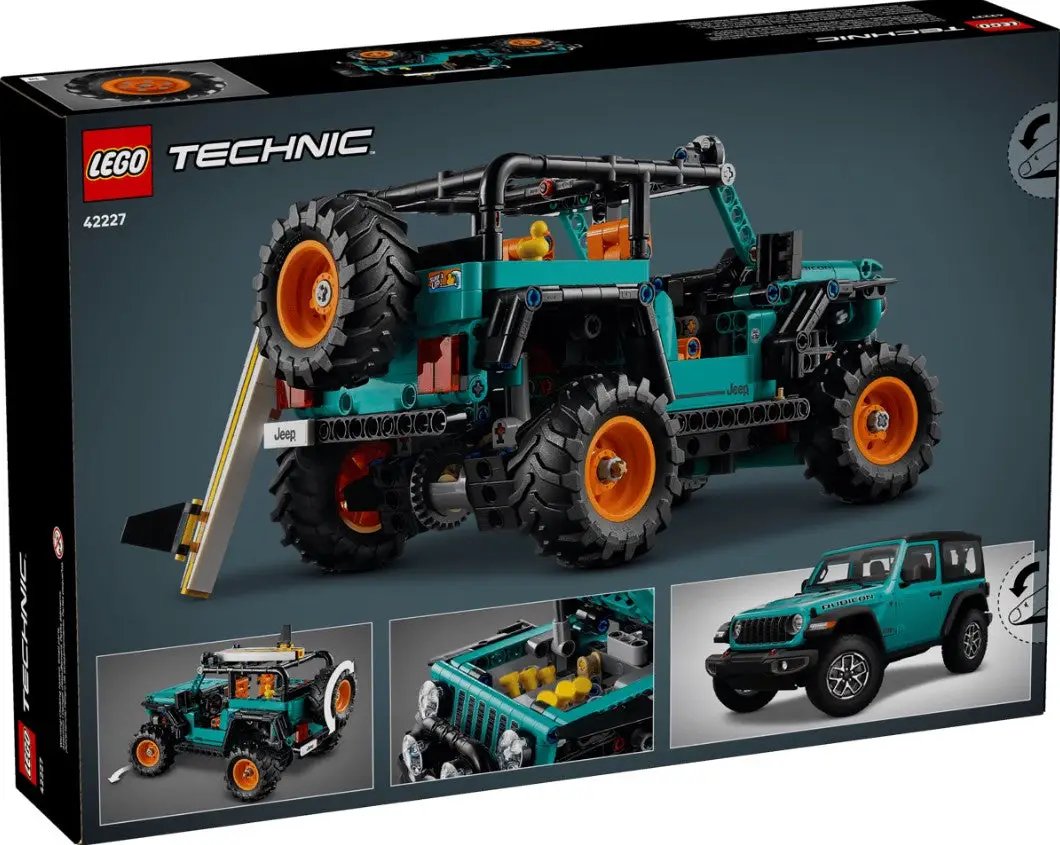  LEGO Technic Jeep Wrangler Rubicon SUV 42227 Offroad -  ToylandEU™