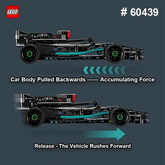  LEGO Technic Mercedes F1 Pull Back Action Car Kit -  ToylandEU™