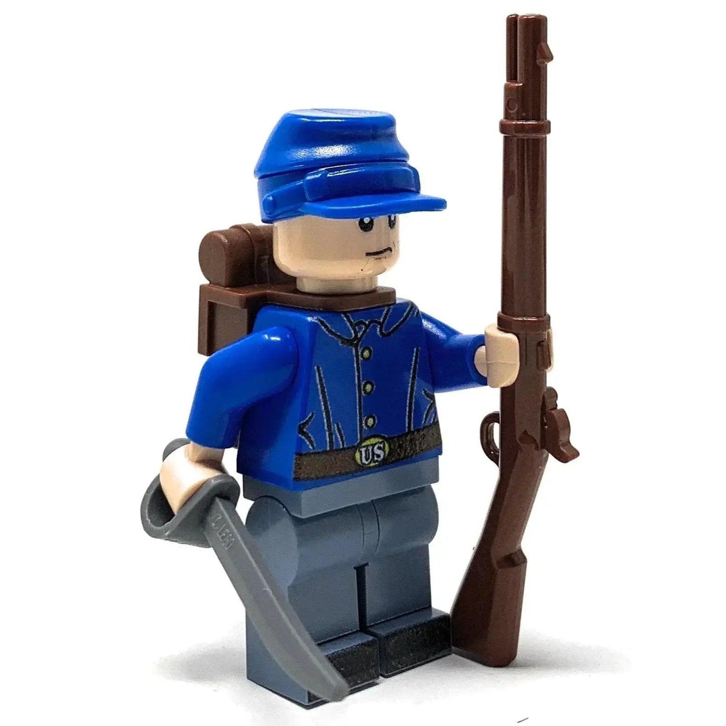  LEGO Union Soldier Minifigure Custom Authentic Parts -  ToylandEU™