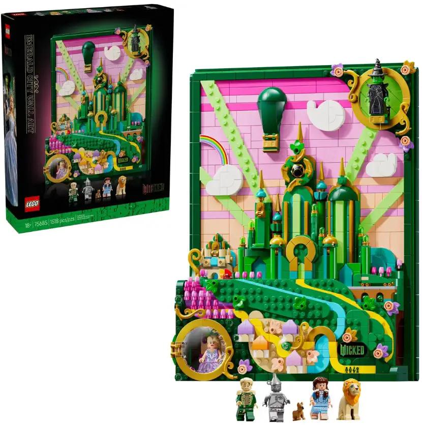  LEGO Wall Art Emerald City Showpiece For Living Room -  ToylandEU™