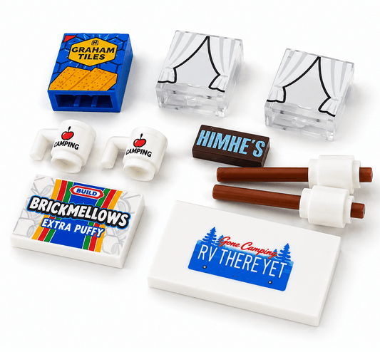 Lego Camp Add On | Custom Deck For 60454 | Extra Bricks | Kids Play Set