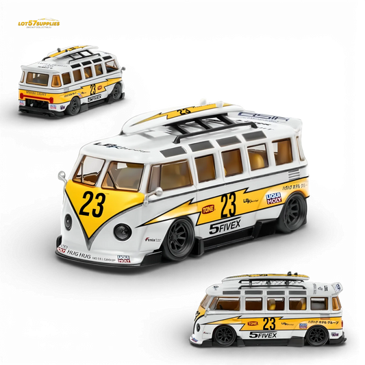 LF Model Volkswagen T1 Kombi WideBody Surfboard 1:64 - ToylandEU