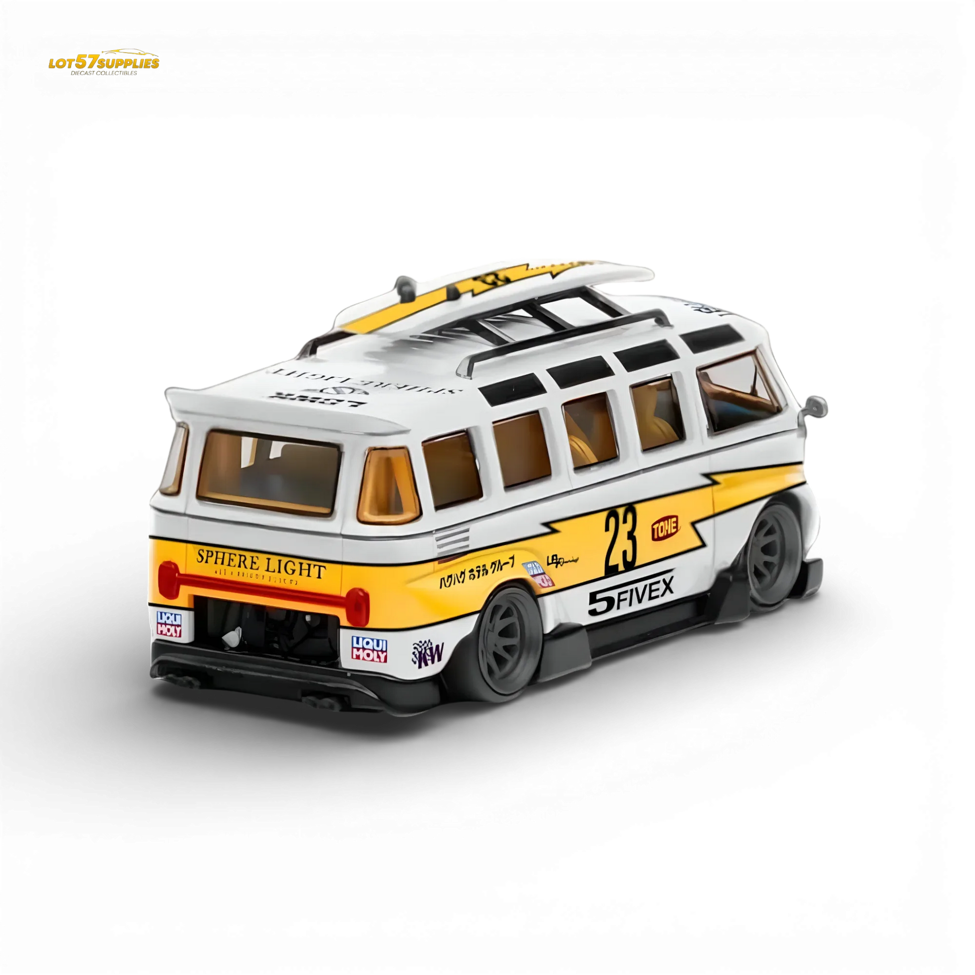LF Model Volkswagen T1 Kombi WideBody Surfboard 1:64 - ToylandEU