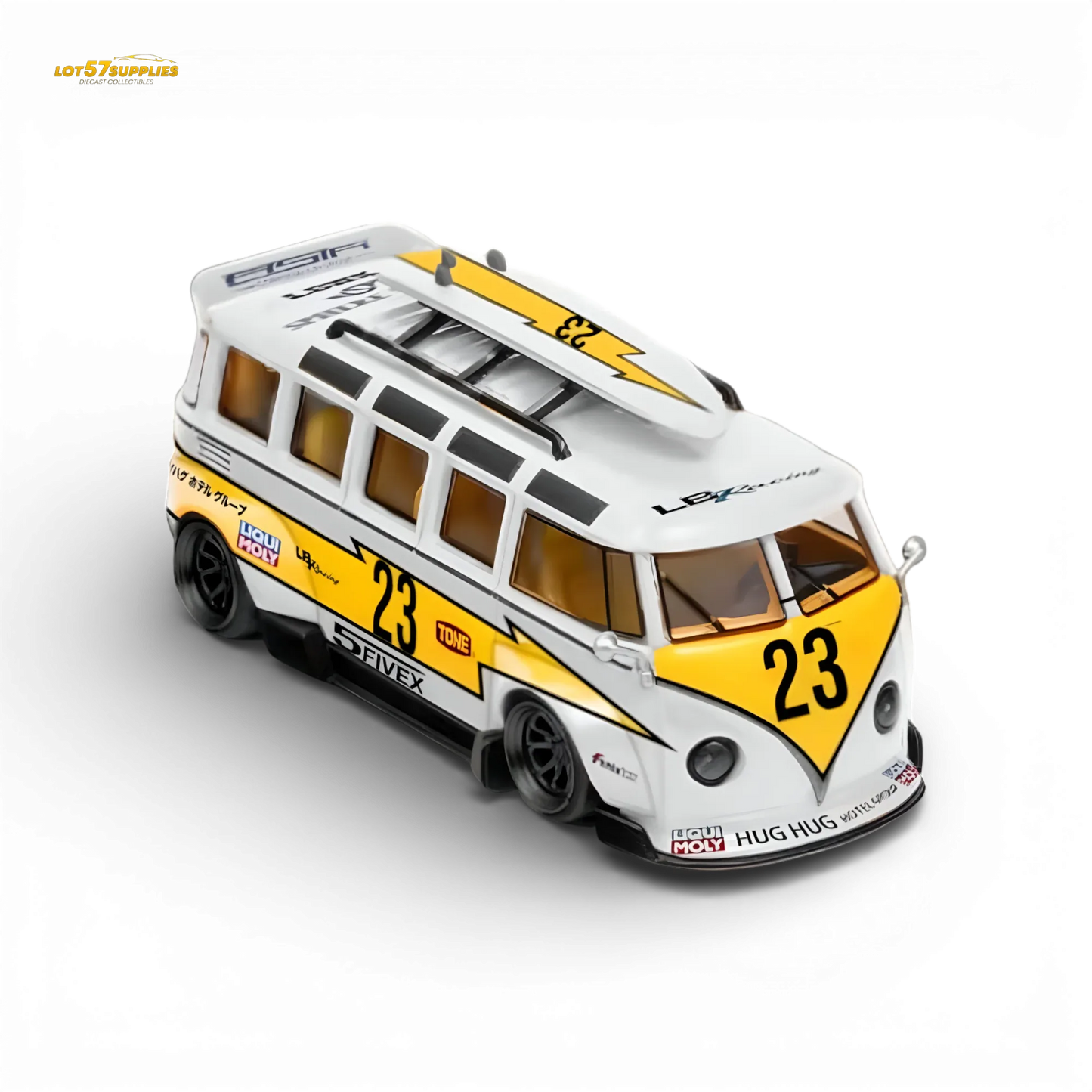 LF Model Volkswagen T1 Kombi WideBody Surfboard 1:64 - ToylandEU