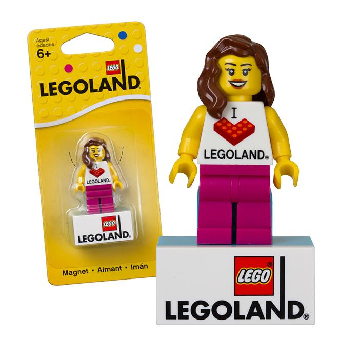 LEGOLAND® Girl Magnet | Exclusive Theme Park Souvenir | Ages 6+