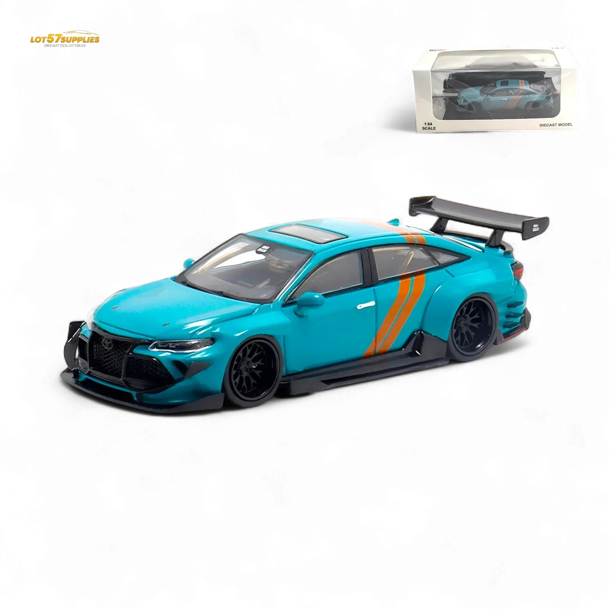 LMF Toyota Avalon Modified Concept - Green Livery 1:64 - ToylandEU