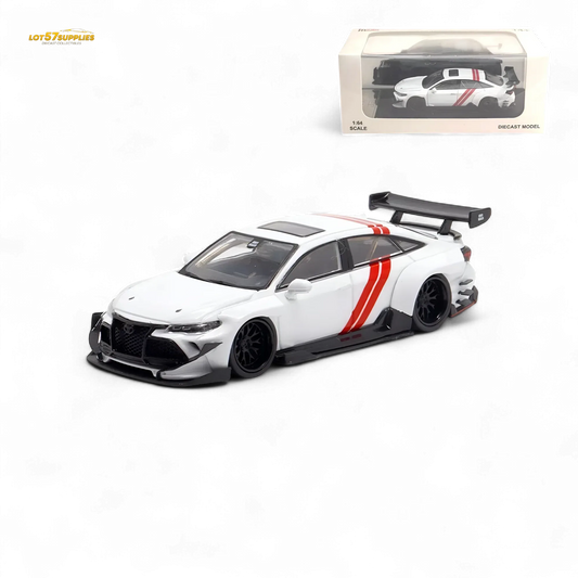 LMF Toyota Avalon Modified Concept - White Livery 1:64 - ToylandEU