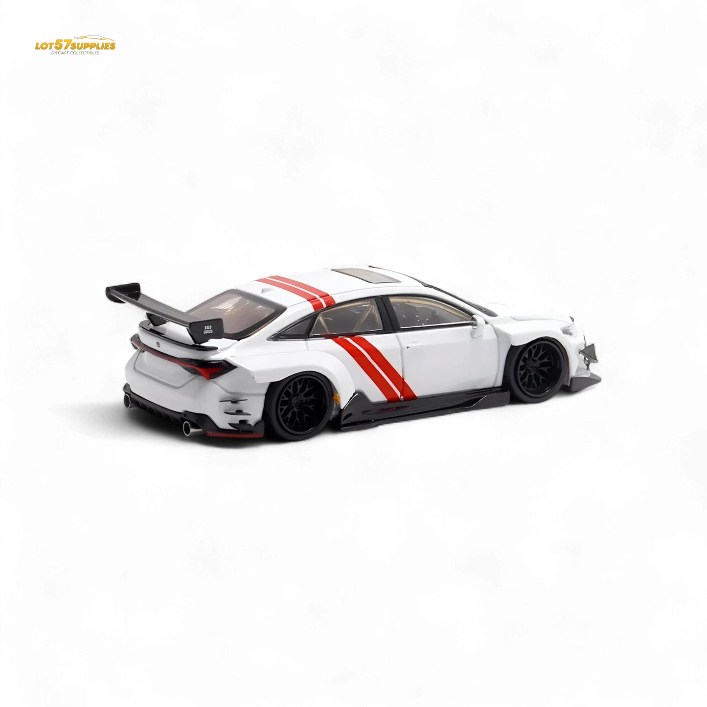 LMF Toyota Avalon Modified Concept - White Livery 1:64 - ToylandEU