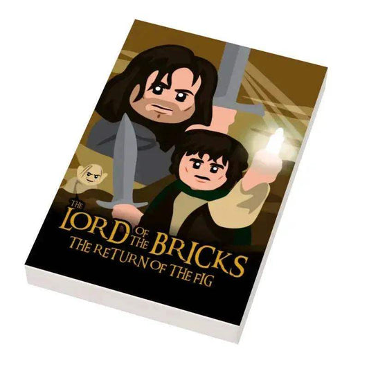 LOTR Lord of the Brick, Return of King Movie Cover (2x3 Tile) - B3 Customs - ToylandEU