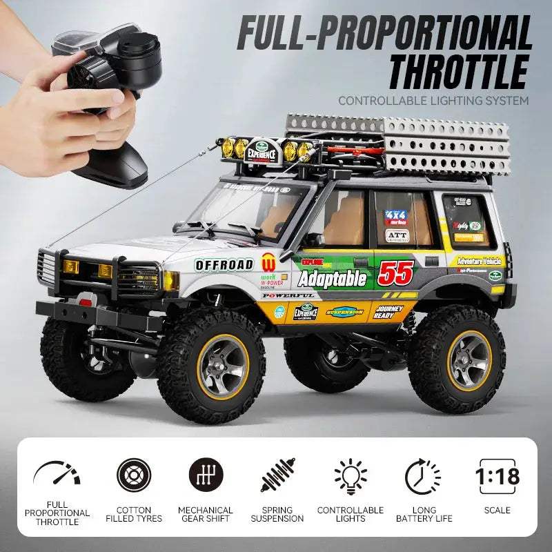  LR1801 Off-Road RC Car Four-Wheel Drive 40 Minute Run -  ToylandEU™