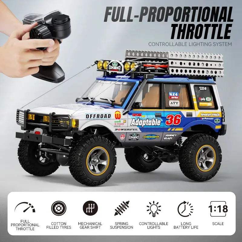  LR1801 Off-Road RC Car Four-Wheel Drive 40 Minute Run -  ToylandEU™