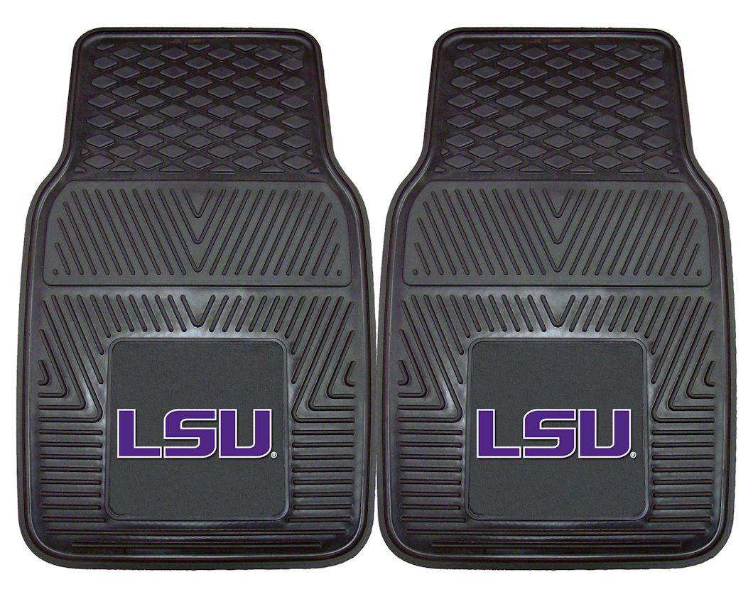 LSU Tigers Car Mats Heavy Duty 2 Piece Vinyl Special Order - ToylandEU
