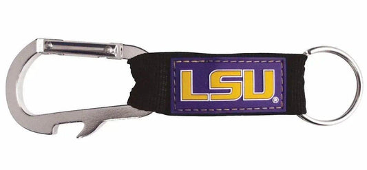  LSU Tigers Carabiner Keychain Bottle Opener Team Color -  ToylandEU™