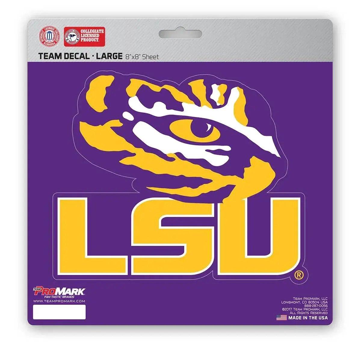  LSU Tigers Die Cut Vinyl Decal 8x8 With UV Lamination -  ToylandEU™
