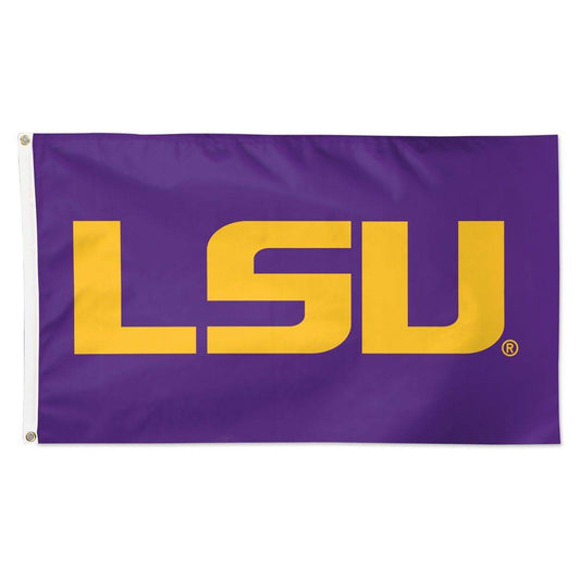 LSU Tigers Flag 3x5 Durable Sewn Ends With Brass Grommets - ToylandEU