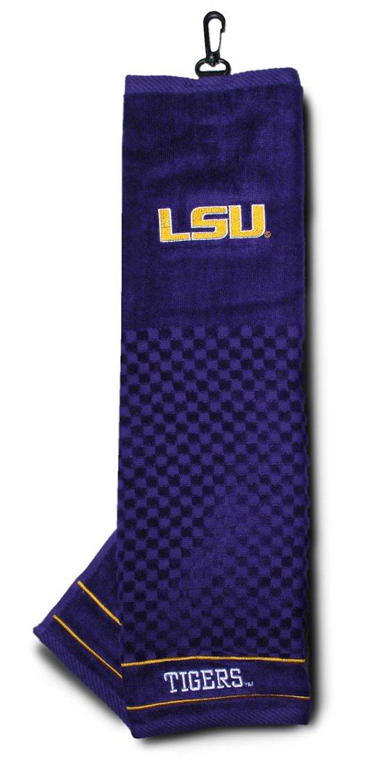 LSU Tigers Golf Towel 16x22 Embroidered Special Order - ToylandEU