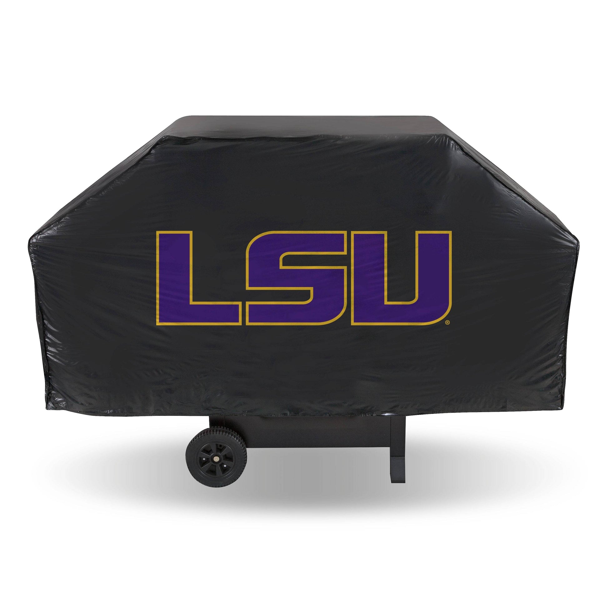 LSU Tigers Grill Cover Economy Vinyl Fits 68 Inch Grills - ToylandEU