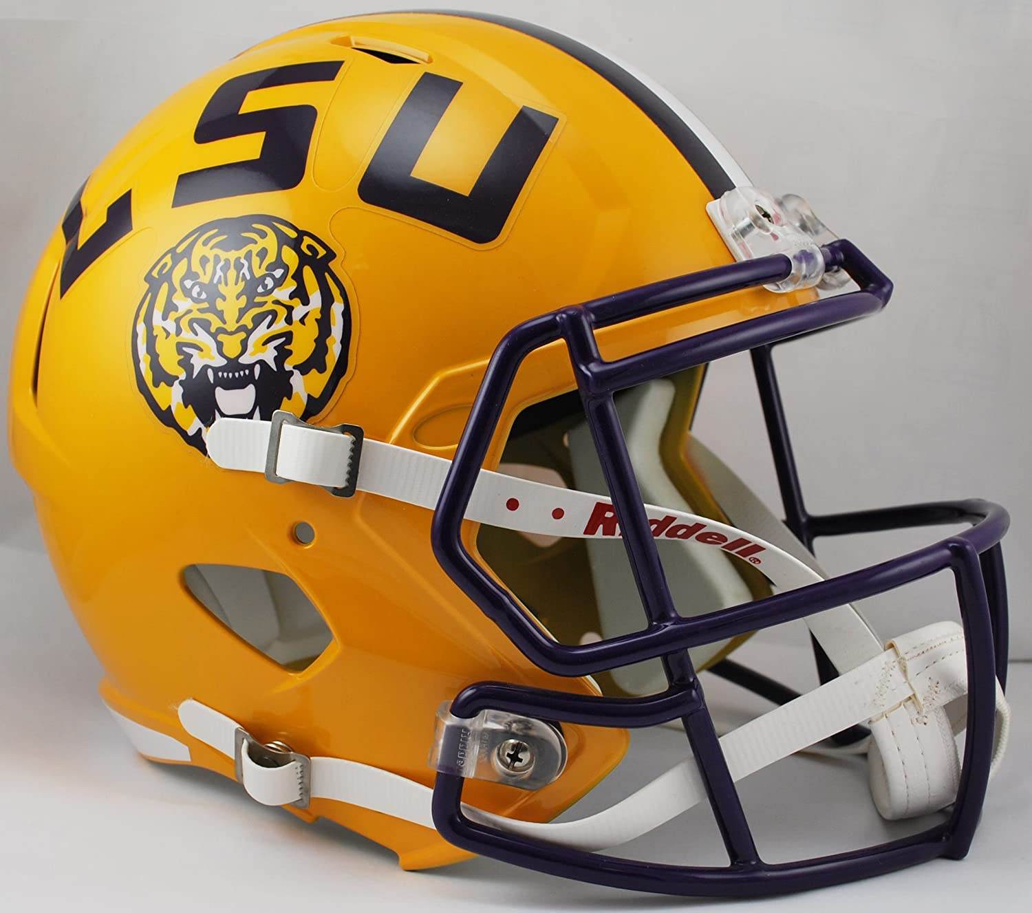 LSU Tigers Helmet Riddell Replica Full Size Speed Style - ToylandEU