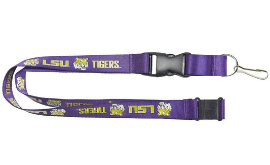  LSU Tigers Lanyard Purple Aminco Breakaway Quick Release -  ToylandEU™