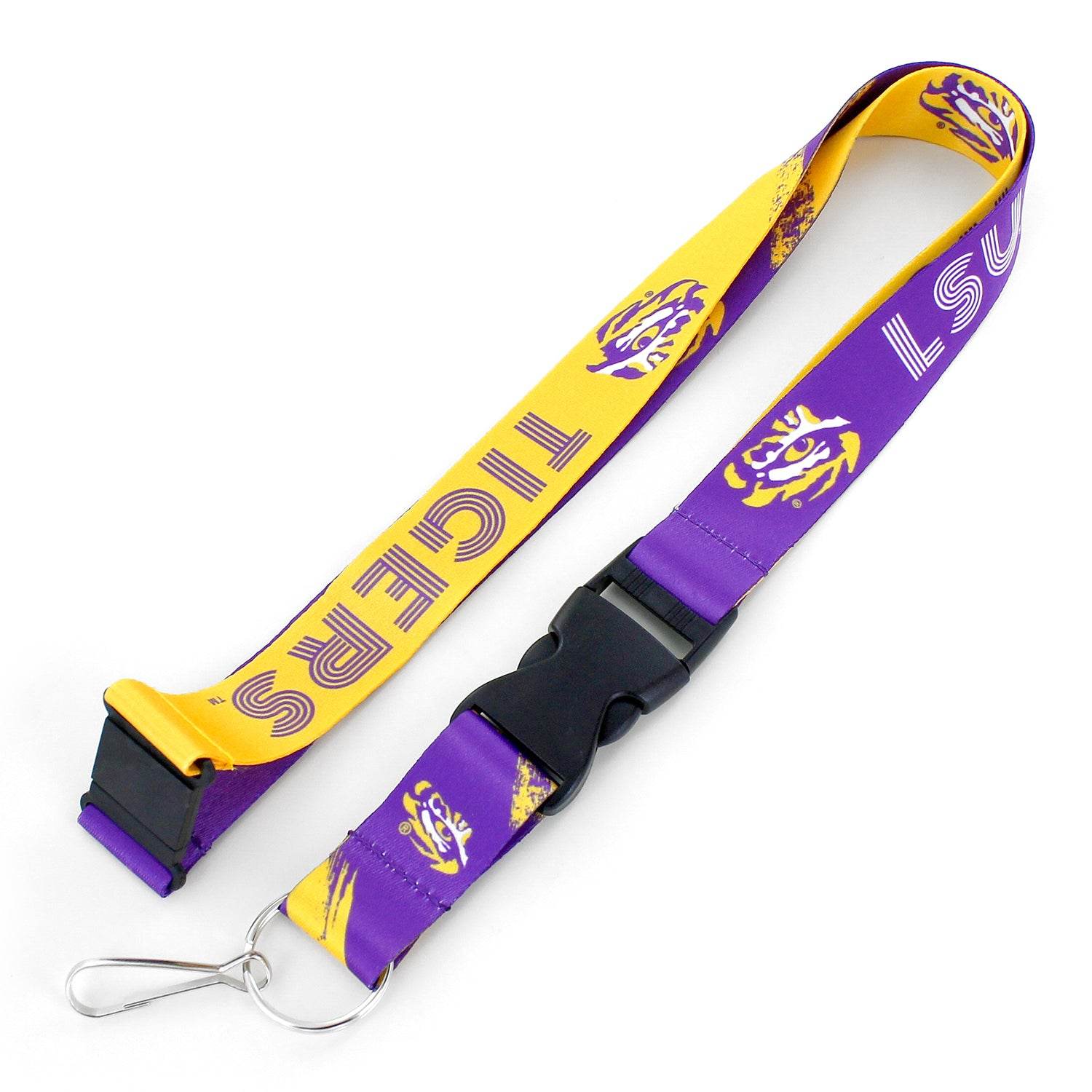 LSU Tigers Lanyard With Crossfade Sublimated Team Colors - ToylandEU