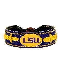  LSU Tigers Leather Bracelet Team Color Football For Kids -  ToylandEU™