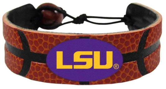  LSU Tigers Leather Bracelet With Ceramic Bead Adjustable -  ToylandEU™