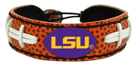  LSU Tigers Leather Bracelet With Ceramic Bead Football -  ToylandEU™