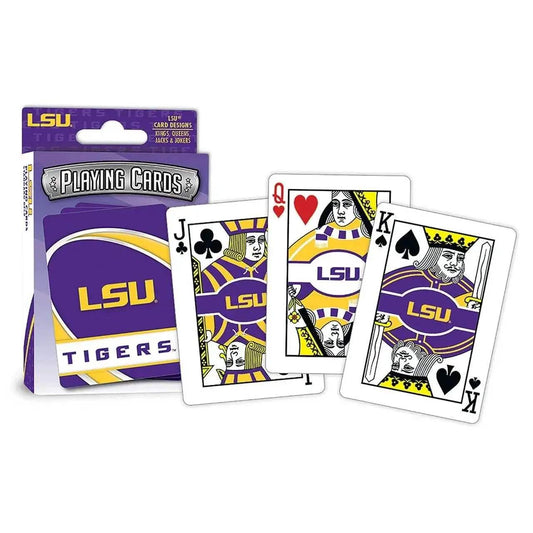 LSU Tigers Logo Playing Cards 52 Card Deck MasterPieces -  ToylandEU™