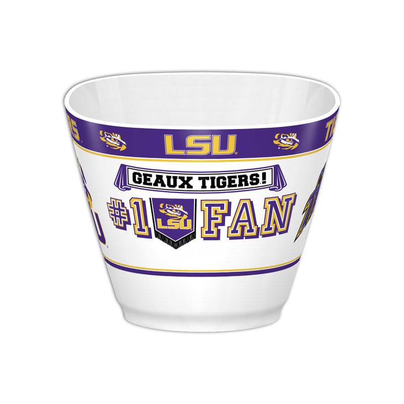 LSU Tigers Party Bowl MVP Collection Official Merchandise - ToylandEU