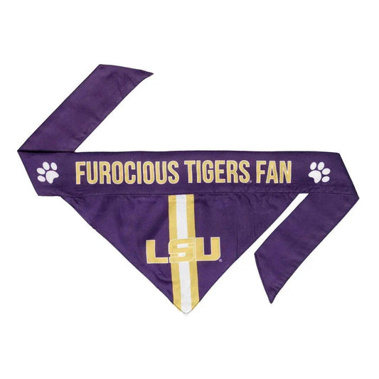  LSU Tigers Pet Bandanna Size L Reversible With Team Logo -  ToylandEU™