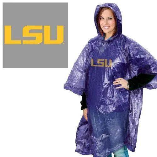  LSU Tigers Rain Poncho One Size Fits All Wincraft Gear -  ToylandEU™