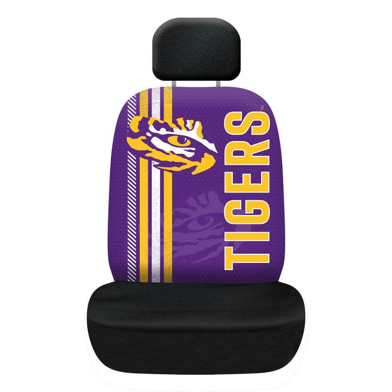 LSU Tigers Rally Seat Cover For Cars Premium Design - ToylandEU