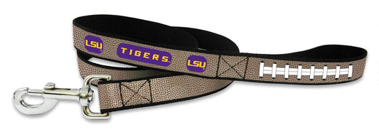 LSU Tigers Reflective Football Leash Small Size Gamewear - ToylandEU