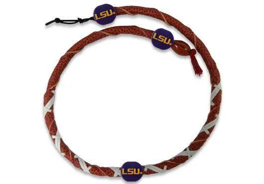  LSU Tigers Spiral Football Necklace With Team Logo Beads -  ToylandEU™