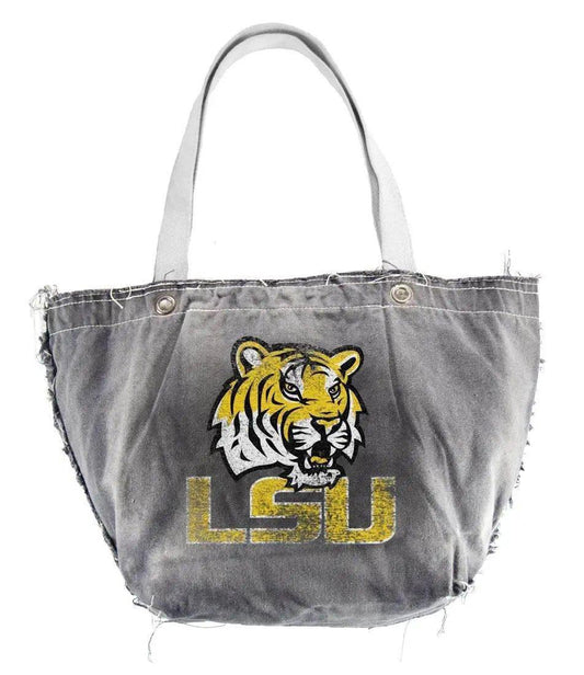  LSU Tigers Vintage Tote Bag Cotton Canvas Handcrafted -  ToylandEU™