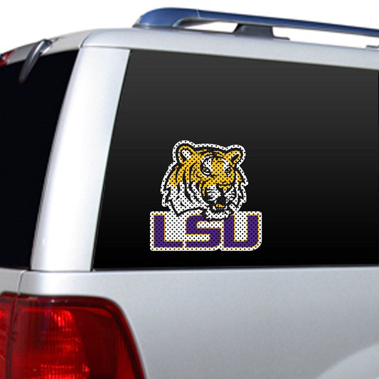 LSU Tigers Window Film Die Cut 12 Inch Official Decal - ToylandEU