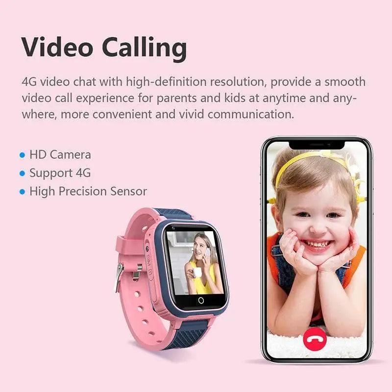  LT21 4G Smart Watch Kids GPS WIFI Video Call Waterproof -  ToylandEU™
