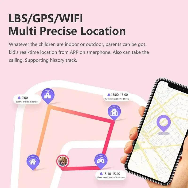  LT21 4G Smart Watch Kids GPS WIFI Video Call Waterproof -  ToylandEU™