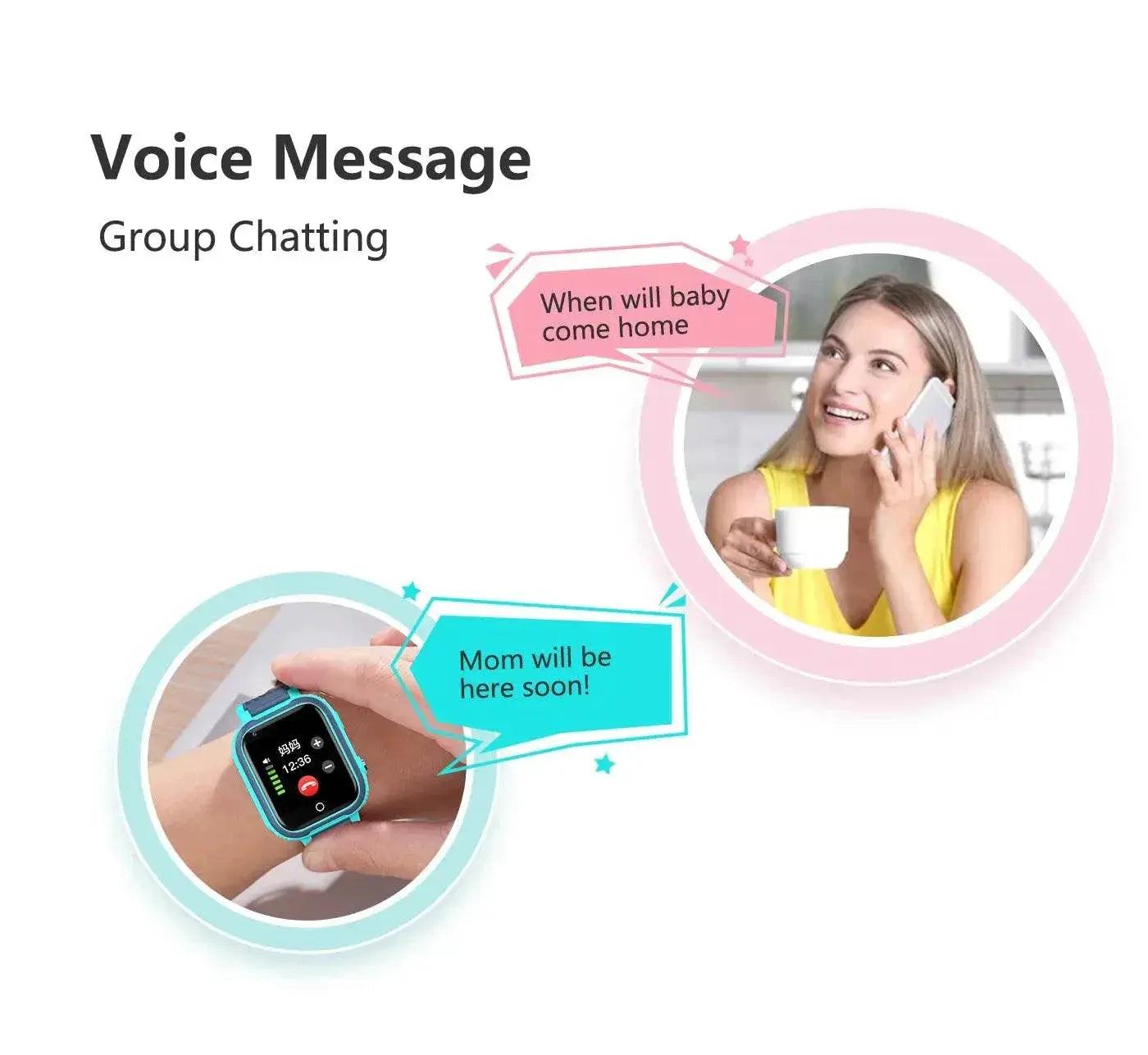  LT21 4G Smart Watch Kids GPS WIFI Video Call Waterproof -  ToylandEU™