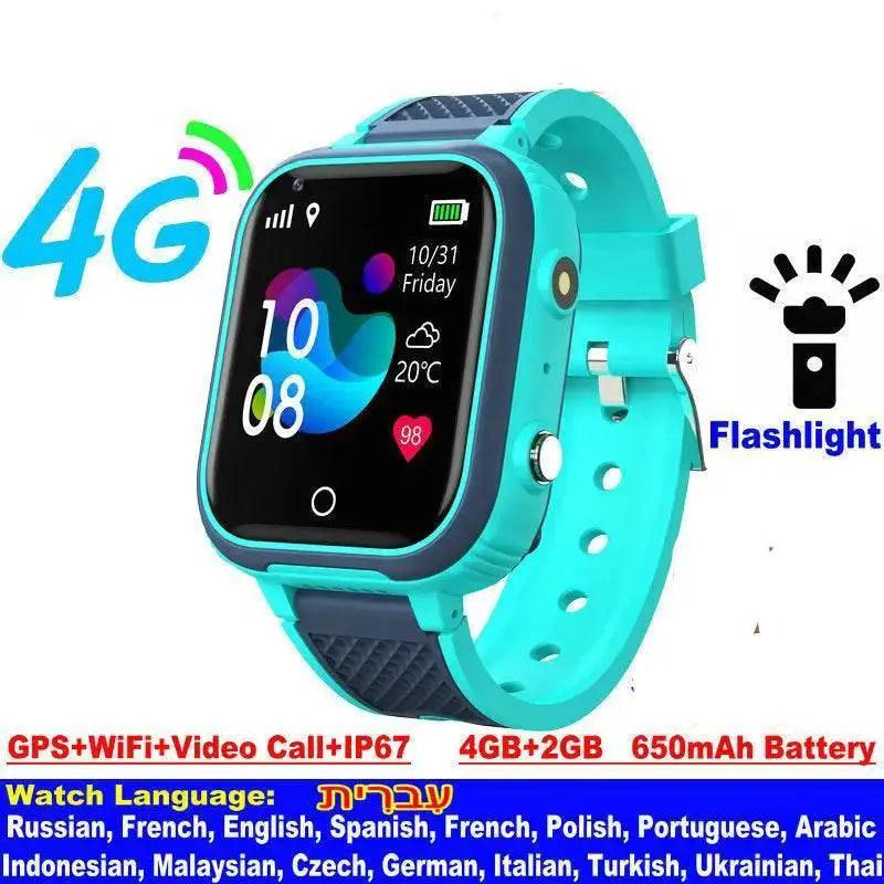  LT21 4G Smart Watch Kids GPS WIFI Video Call Waterproof -  ToylandEU™
