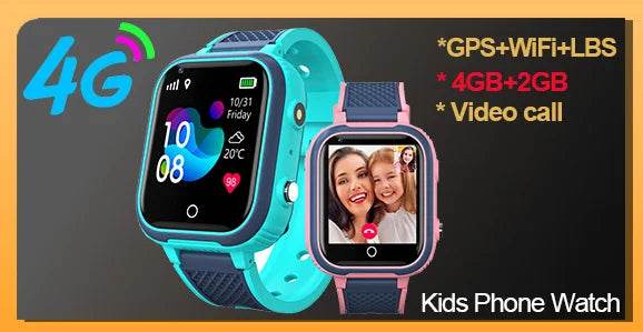 LT21 4G Smart Watch Kids GPS WIFI Video Call Waterproof - ToylandEU