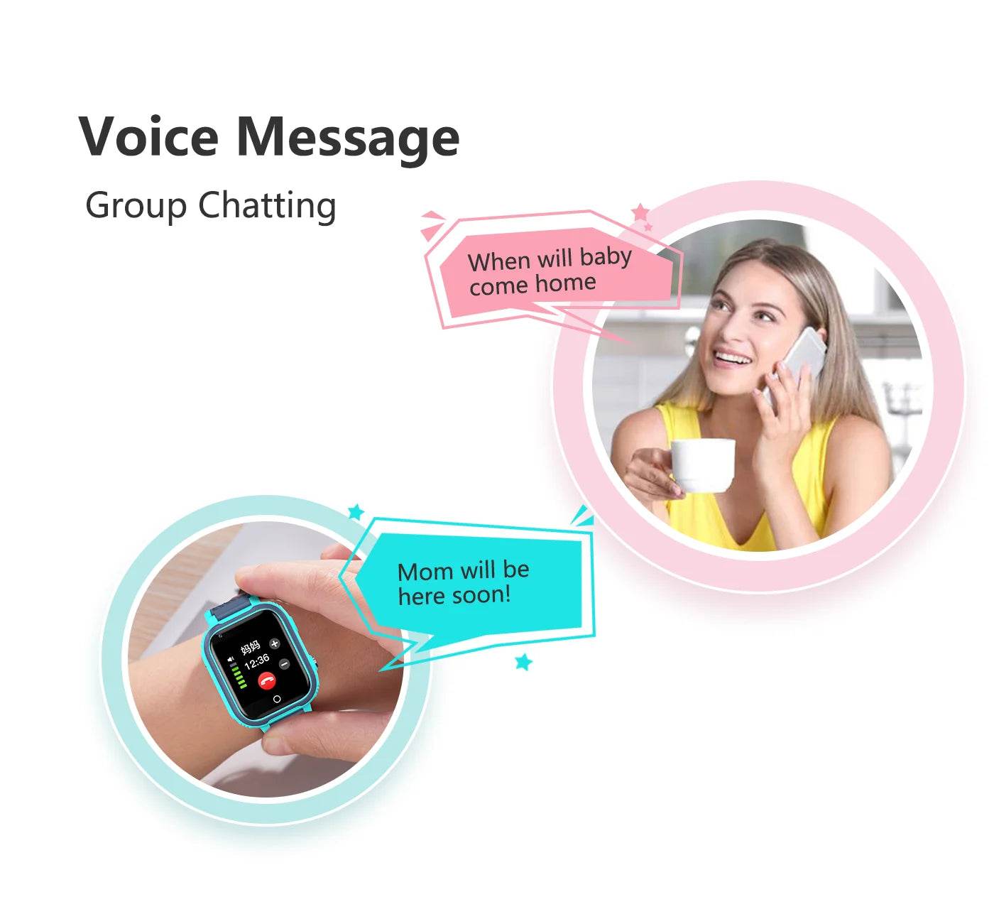 LT21 4G Smart Watch Kids GPS WIFI Video Call Waterproof - ToylandEU