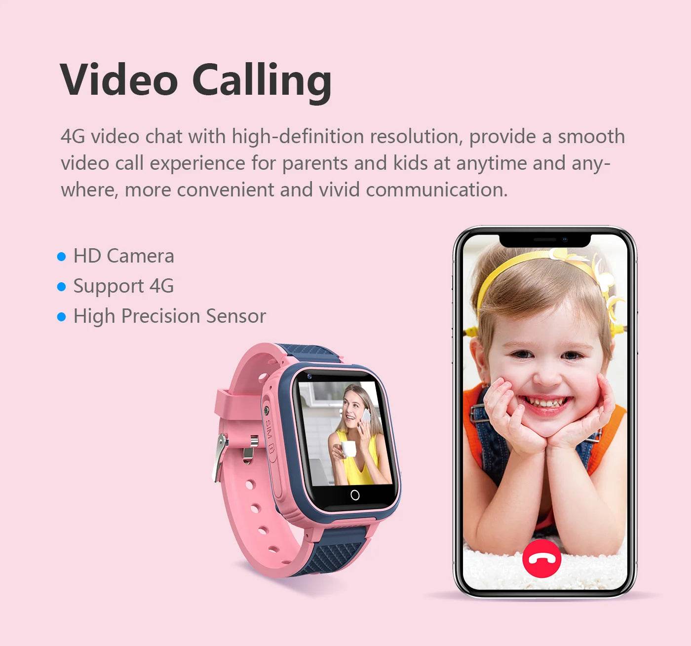 LT21 4G Smart Watch Kids GPS WIFI Video Call Waterproof - ToylandEU