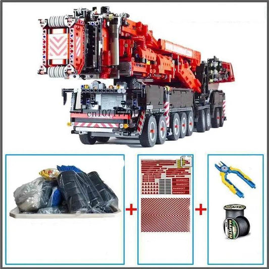 LTM11200 Mega Engineering Truck Building Kit - 8128 Durable Pieces - ToylandEU