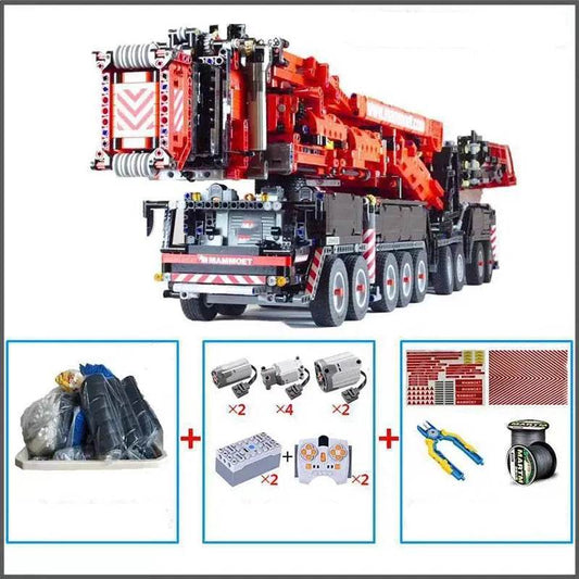 LTM11200 Mega Engineering Truck Building Kit - 8128 Durable Pieces - ToylandEU
