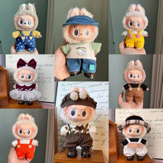 Labbubu Doll Clothes Set 17cm With Kpop Idol Style Deluxe - ToylandEU