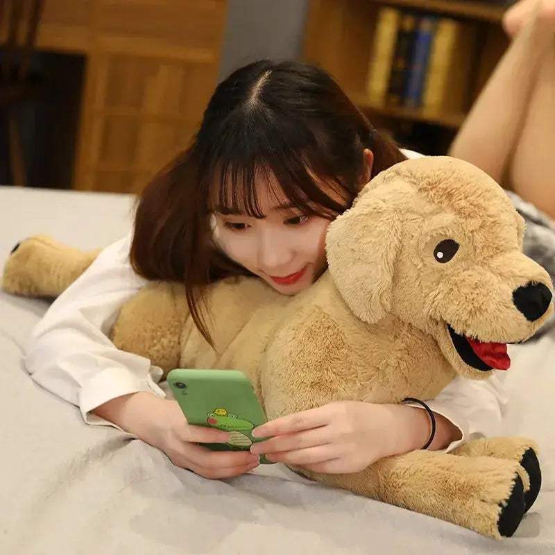 Labrador Plush Toy Realistic Soft Stuffed Dog For Kids Gift - ToylandEU