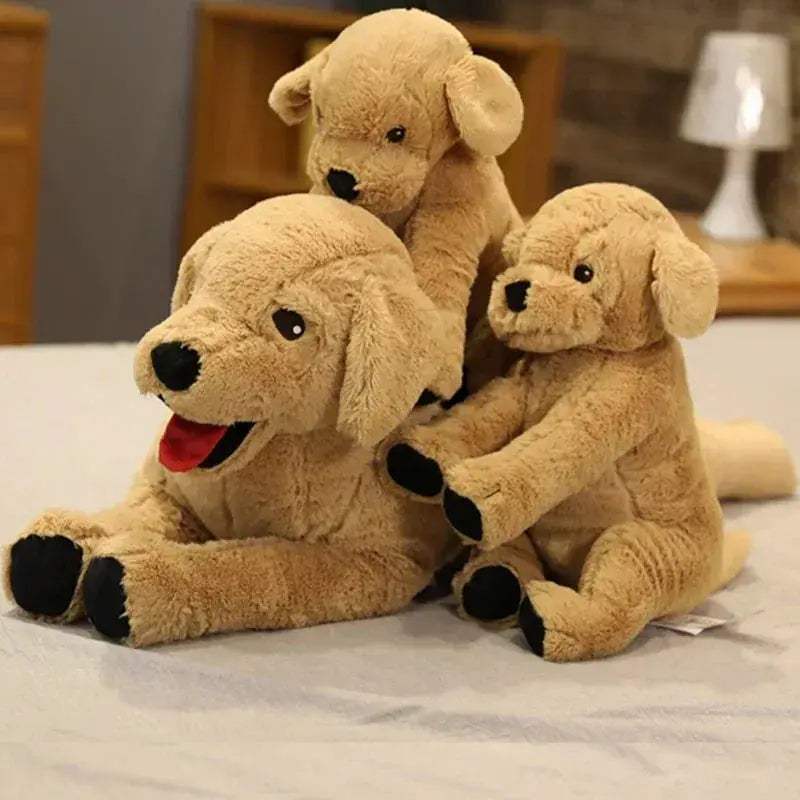 Labrador Plush Toy Realistic Soft Stuffed Dog For Kids Gift - ToylandEU