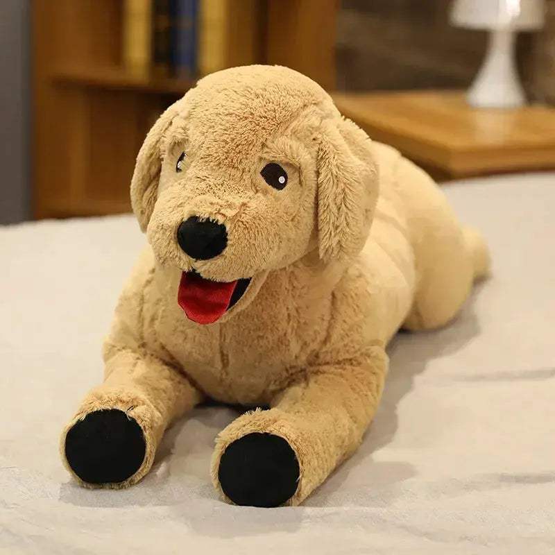 Labrador Plush Toy Realistic Soft Stuffed Dog For Kids Gift - ToylandEU