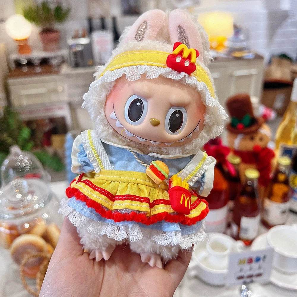 Labubu 17cm Clothes Outfit Accessories for Dolls Fashion - ToylandEU